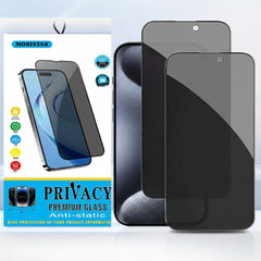 2 Pack Privacy Tempered Glass Screen Protector for iPhone 13 – Anti-Spy, HD Clear, Wholesale