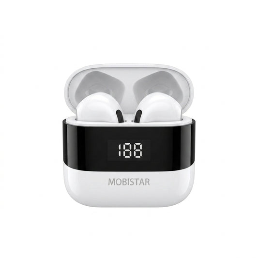 STERO MUSIC EARBUDS WITH DIGITAL DISPLAY