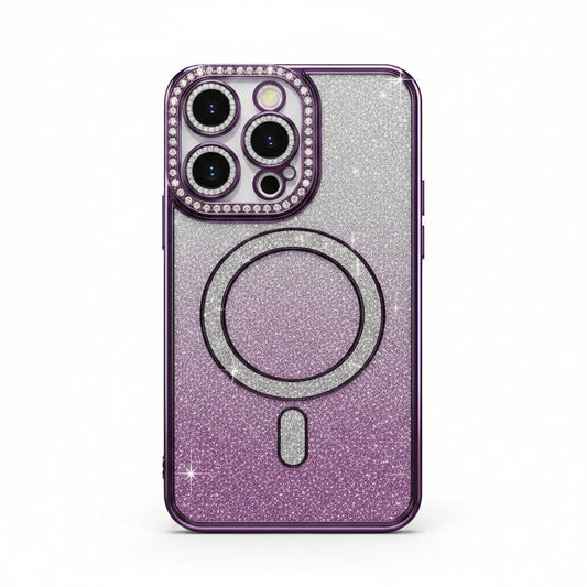 Diamond MagSafe Glitter Case – Sparkle Protective Phone Cover