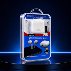MOBISTAR AirPods Style Wireless Earbuds Bluetooth 5.3 – White