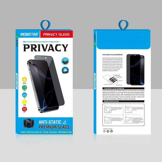 Privacy Tempered Glass Screen Protector | Anti-Spy & Scratch Resistant