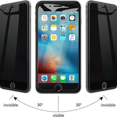 iPhone 7 / 8 Plus Privacy Screen Protector – 2 Pack Tempered Glass Anti Spy HD