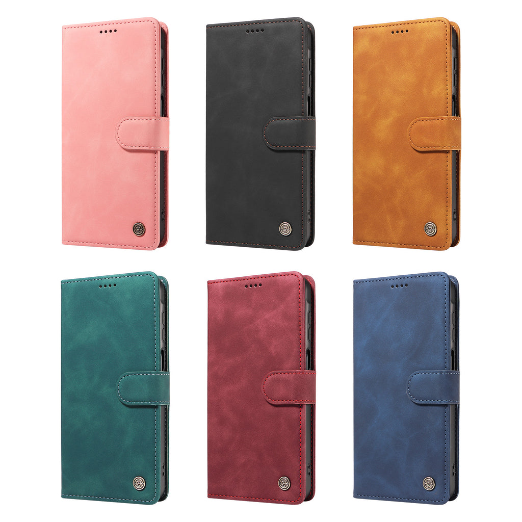Book Flip Wallet Case | Magnetic Shockproof Cover