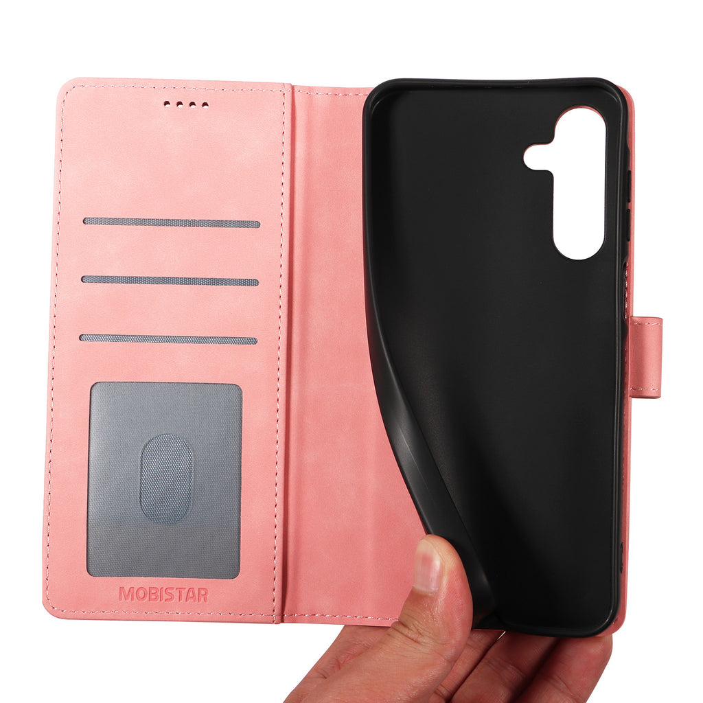 Book Flip Wallet Case | Magnetic Shockproof Cover
