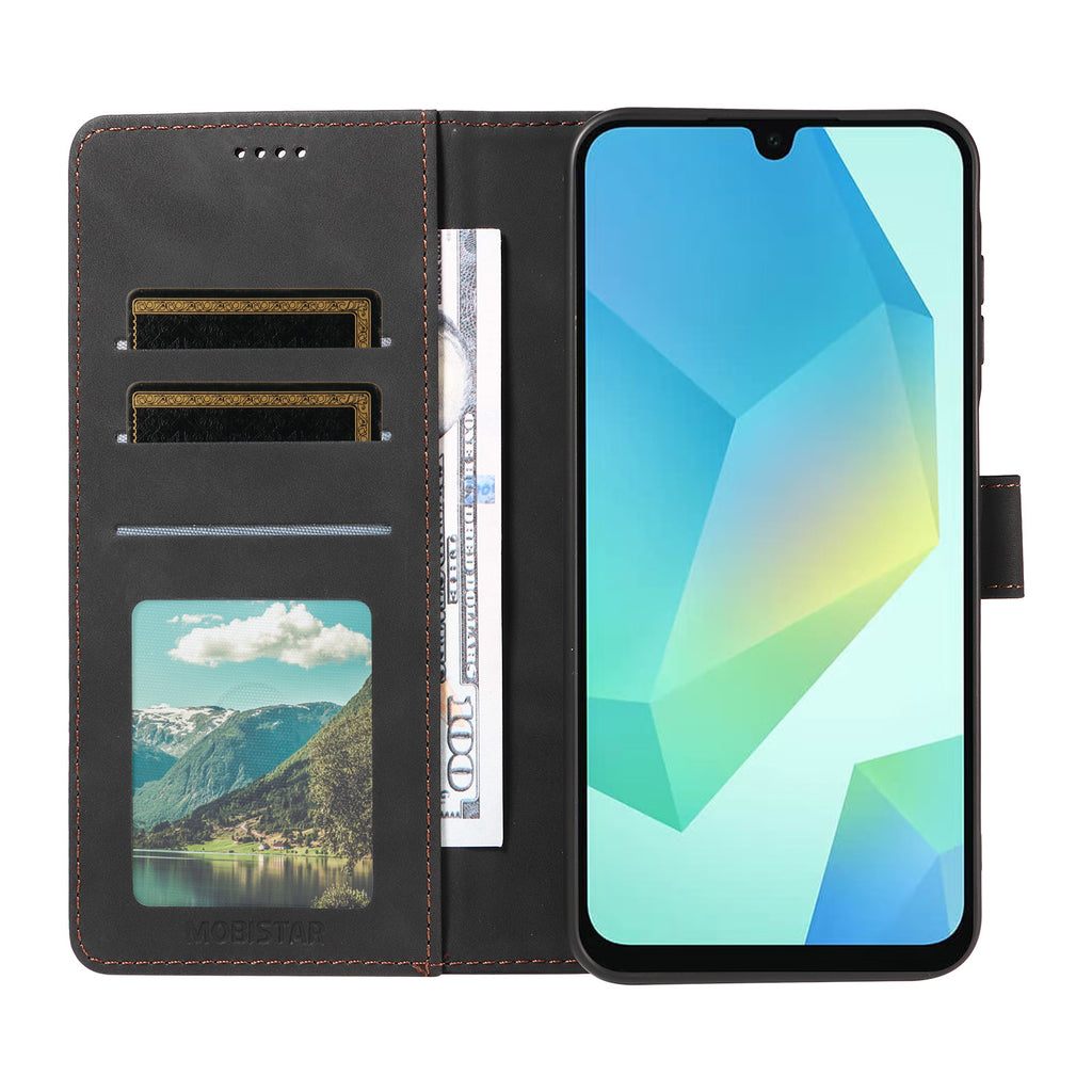 Book Flip Wallet Case | Magnetic Shockproof Cover