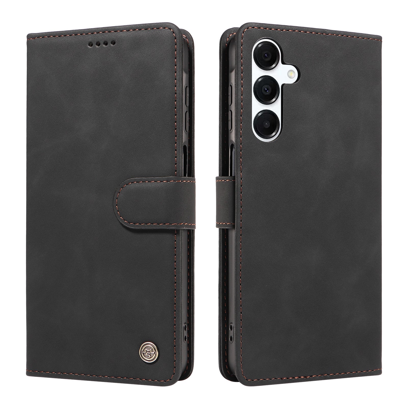 Book Flip Wallet Case | Magnetic Shockproof Cover