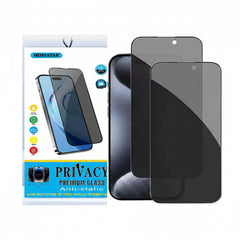 2-Pack Privacy Tempered Glass Screen Protector for iPhone 14 – Anti-Spy, HD Clear