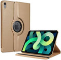 Gold 360° iPad Case – Rotating Stand Cover, Full Protection & Shockproof