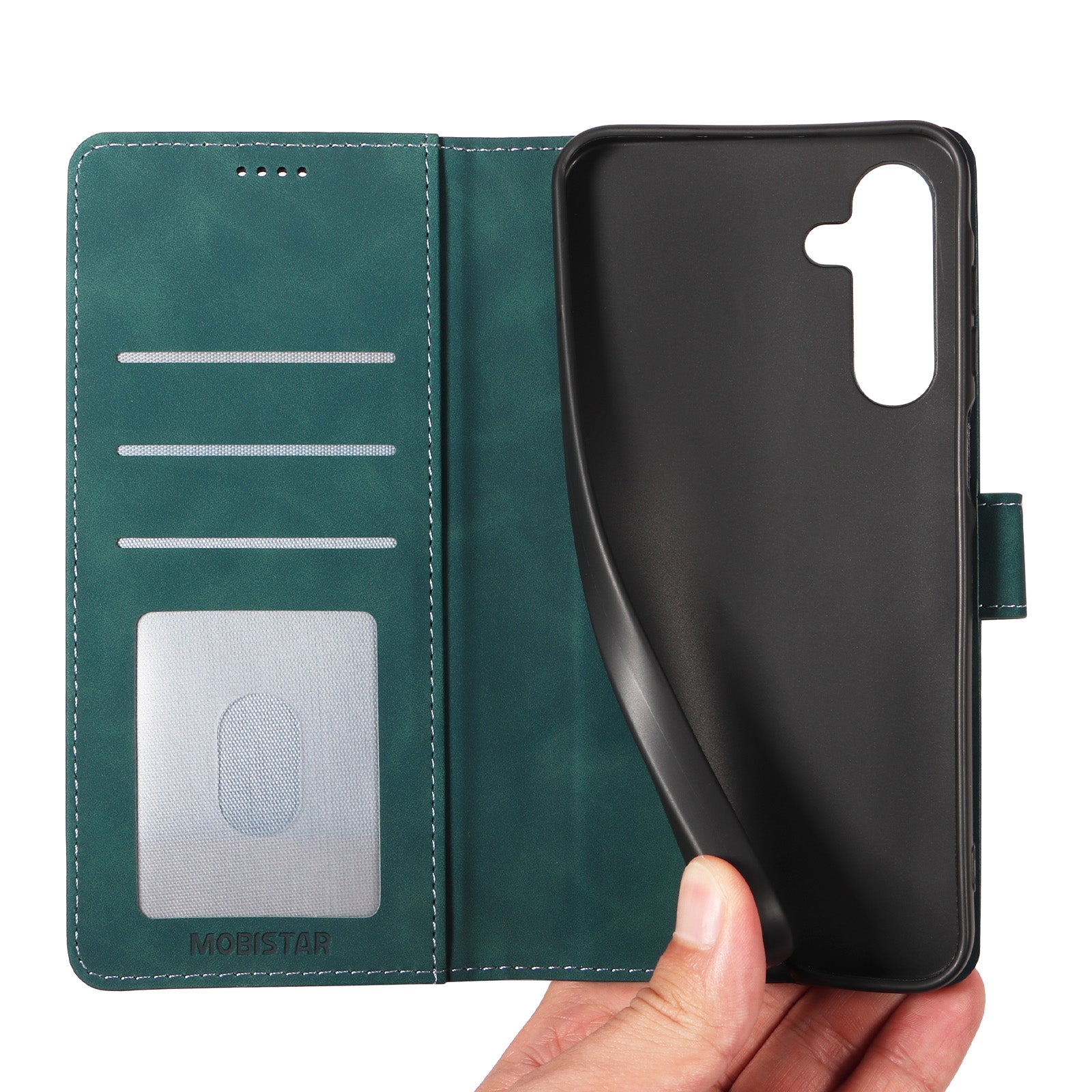 Book Flip Wallet Case | Magnetic Shockproof Cover