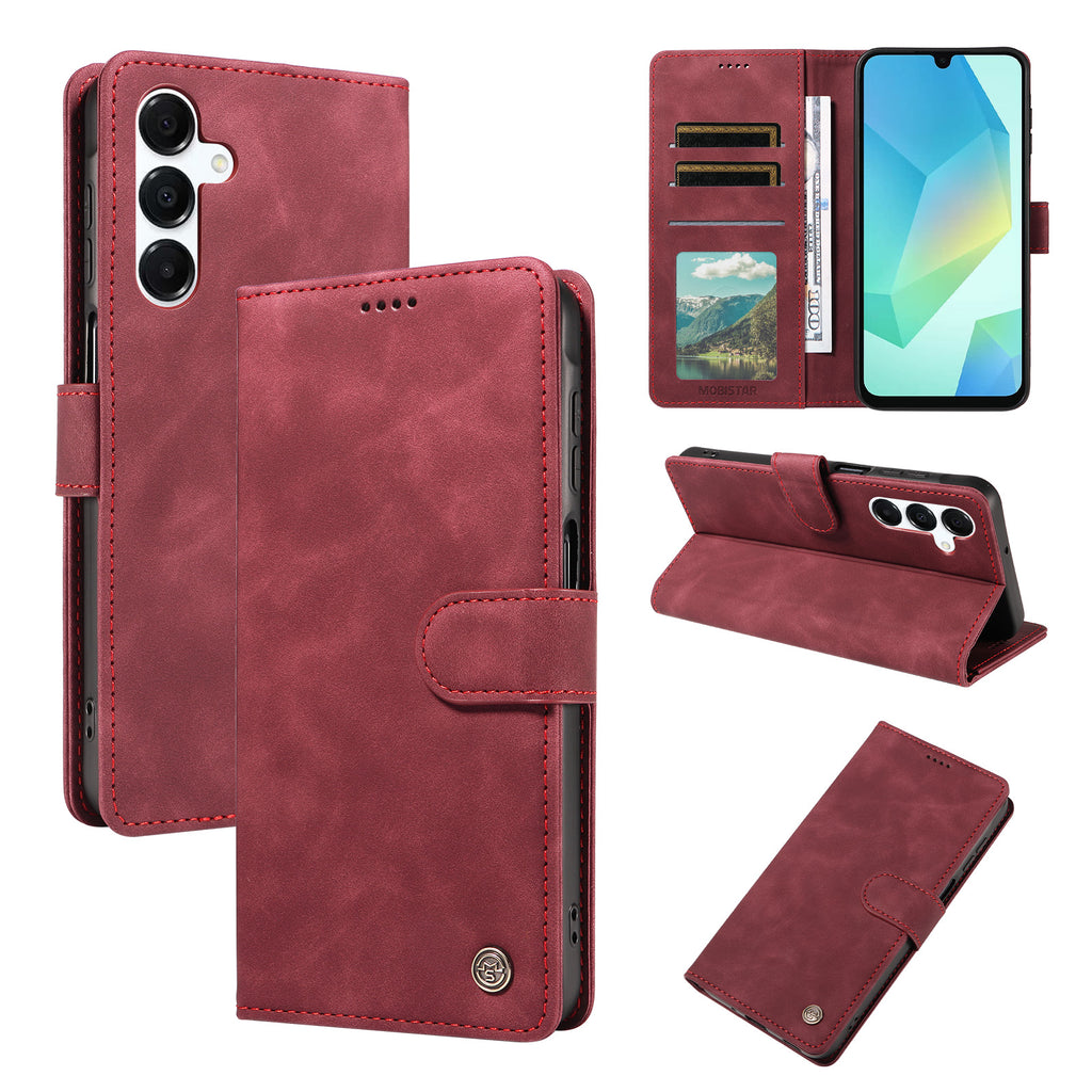 Book Flip Wallet Case | Magnetic Shockproof Cover