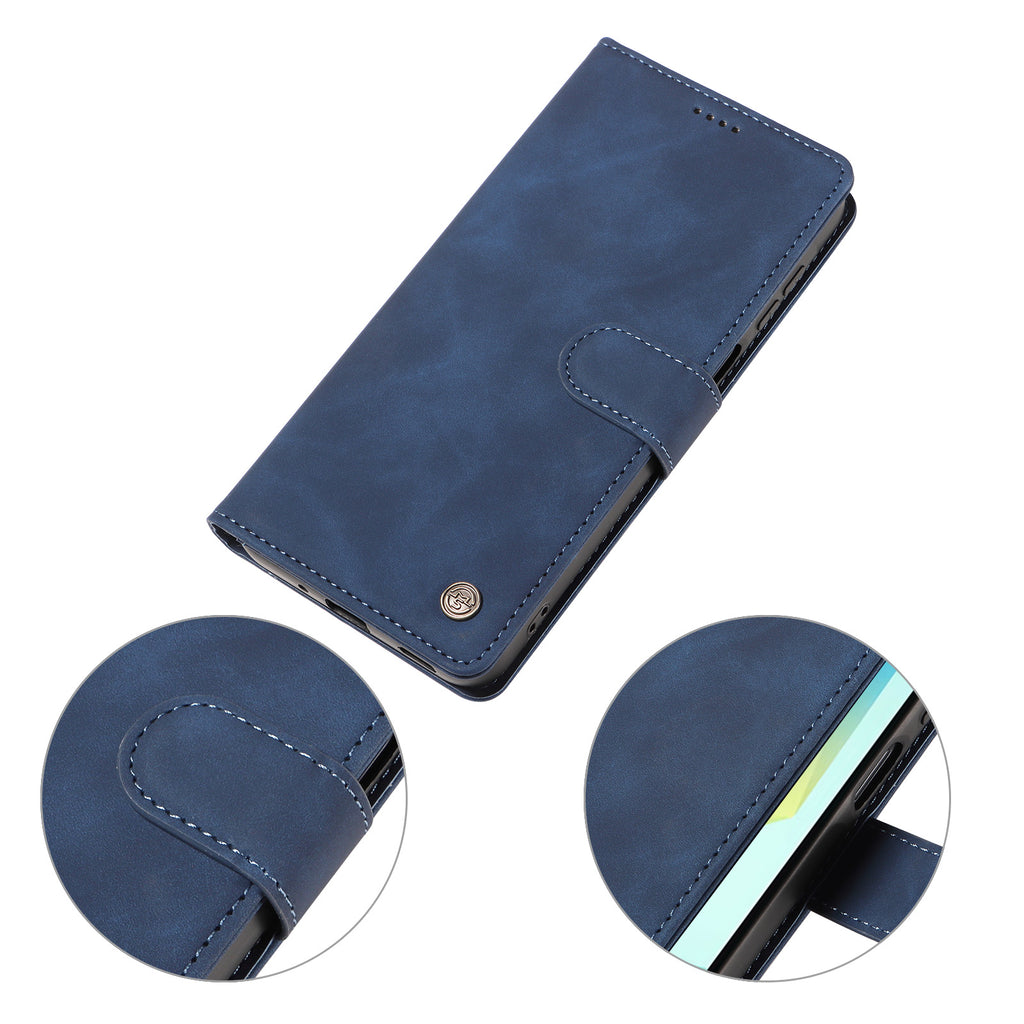 Book Flip Wallet Case | Magnetic Shockproof Cover
