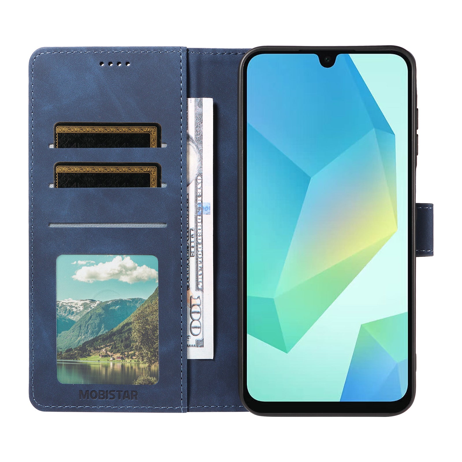 Book Flip Wallet Case | Magnetic Shockproof Cover