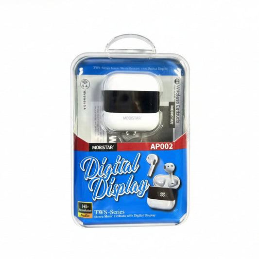 STERO MUSIC EARBUDS WITH DIGITAL DISPLAY