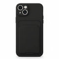 Black Card Case | Slim Wallet IPhone Cover with Card Holder