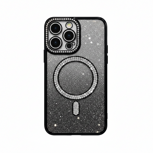Diamond MagSafe Glitter Case – Sparkle Protective Phone Cover