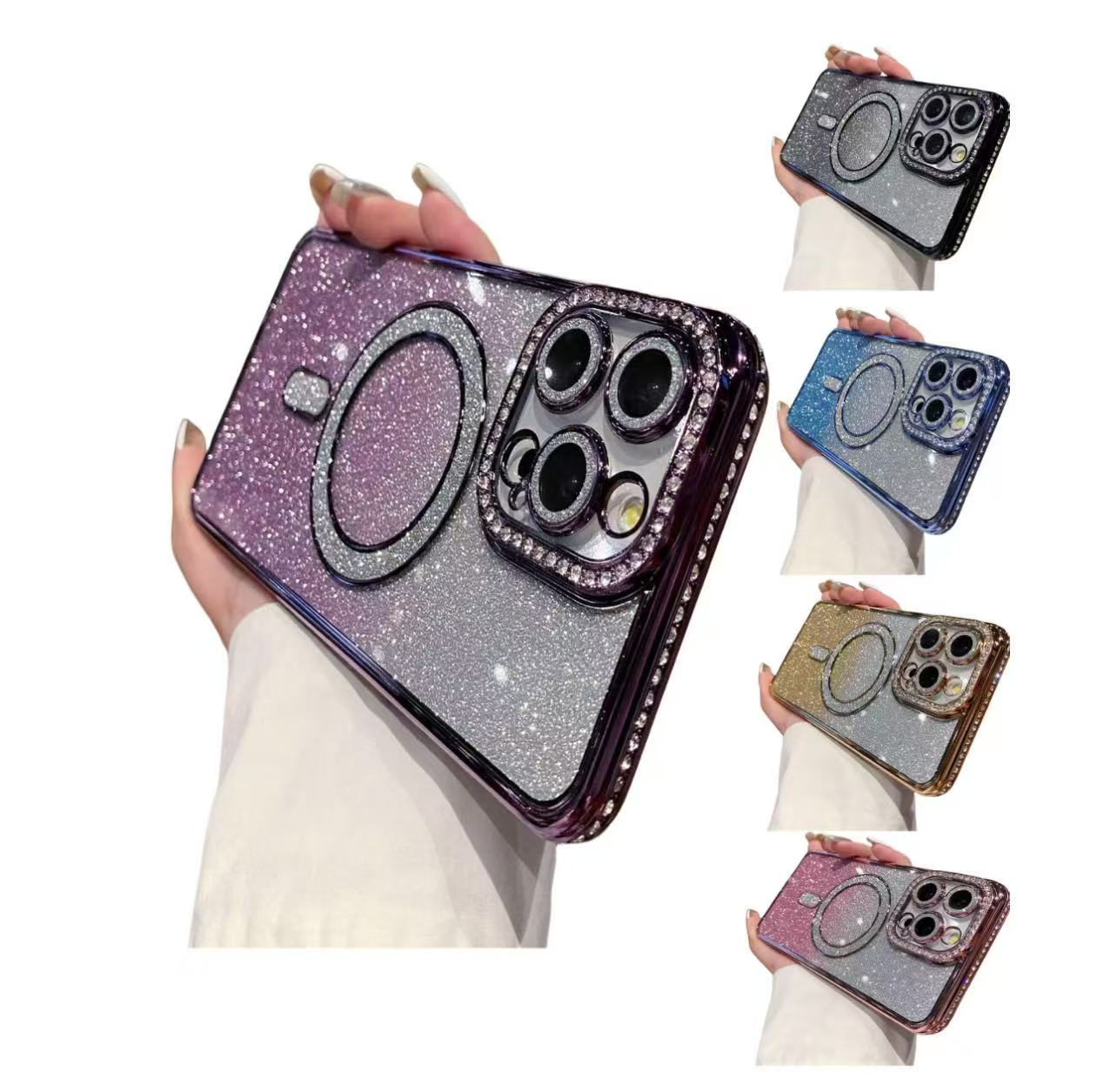 Diamong Magsage Glitter Case