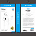 Type-C Earphones – Wired USB-C Earbuds with High Bass, Noise Isolation & HD Sound Quality