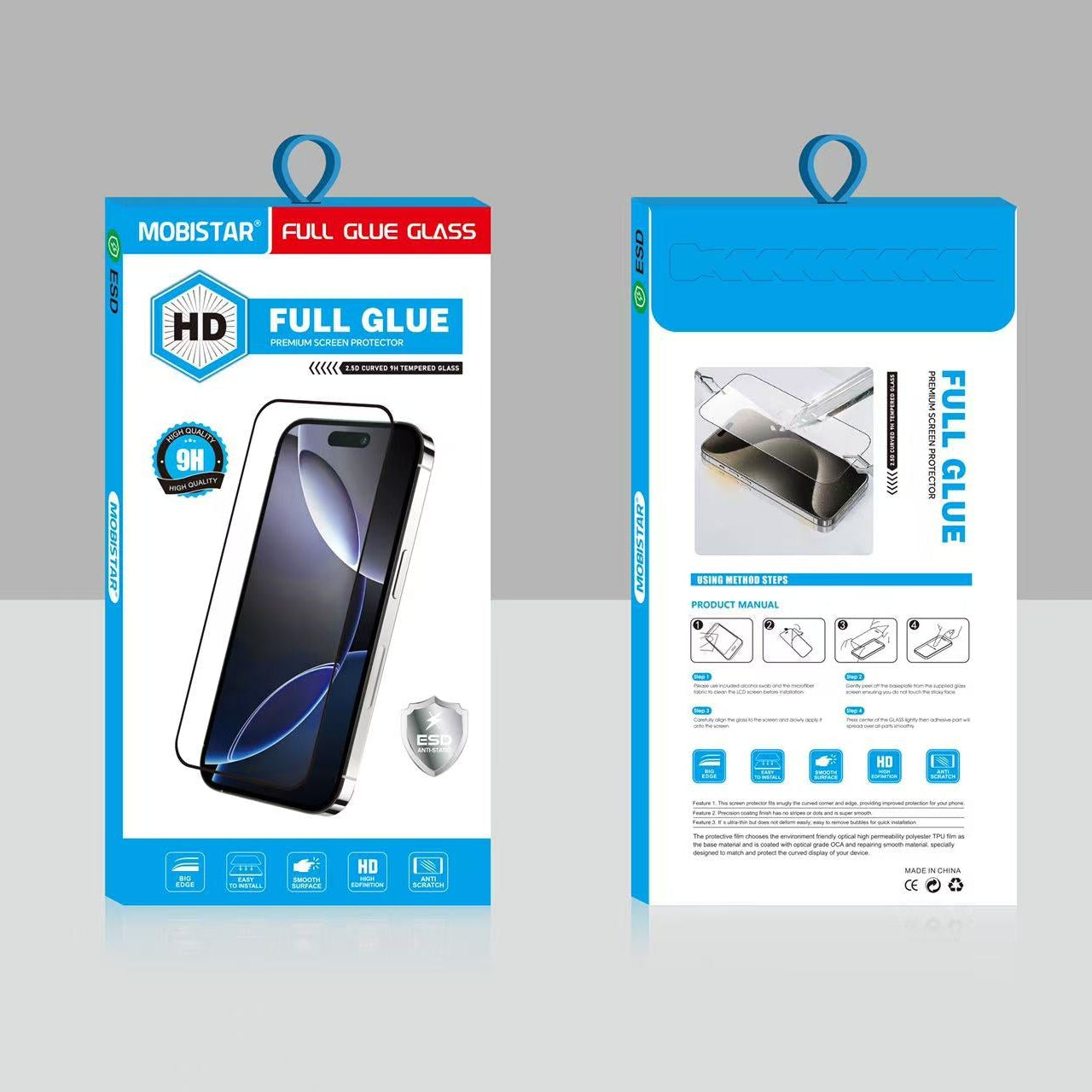 Full Glue Premium Screen Protector | HD Clear, Anti-Scratch & Bubble-Free