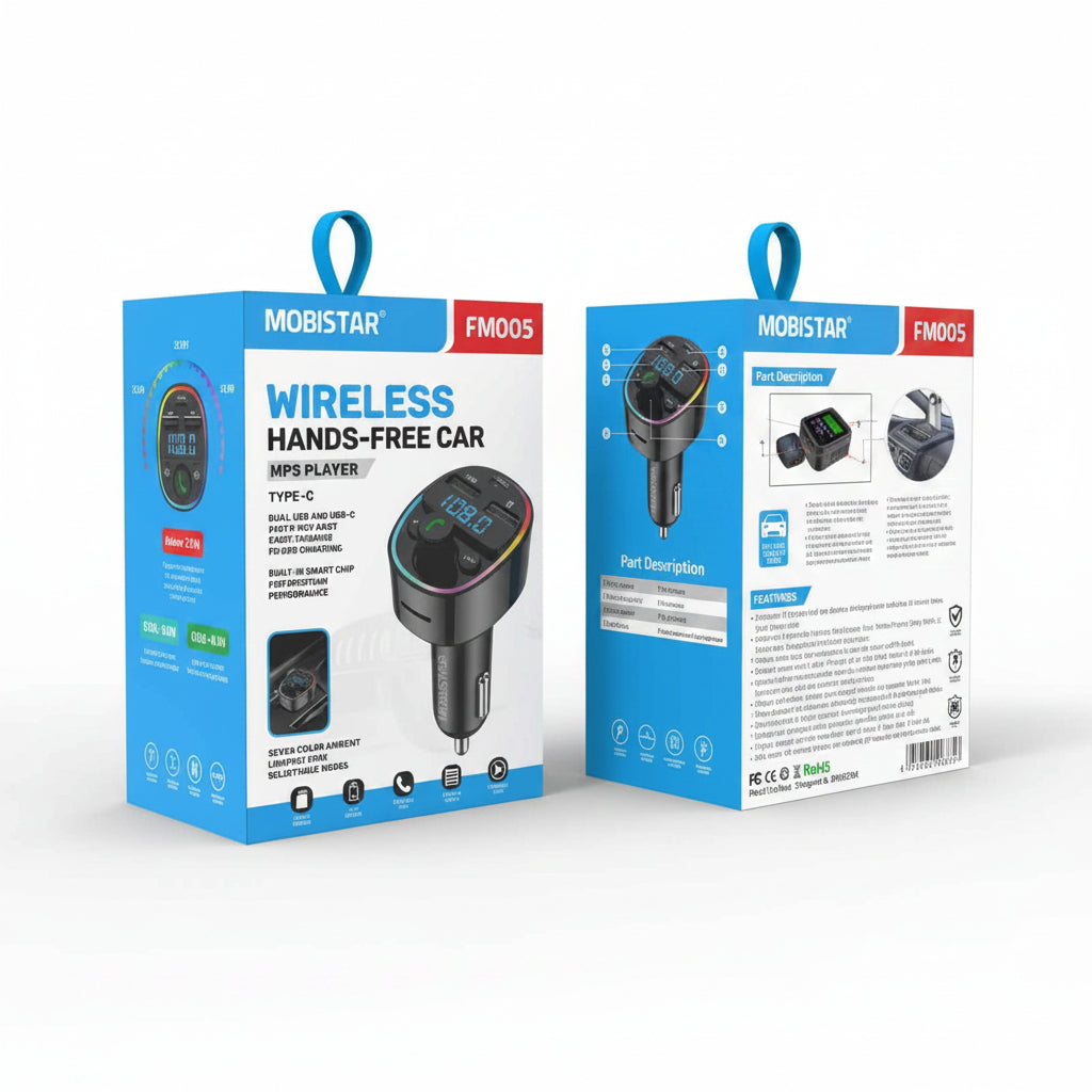 Elite Wireless Hands-Free Car Kit – Bluetooth Car Speaker System