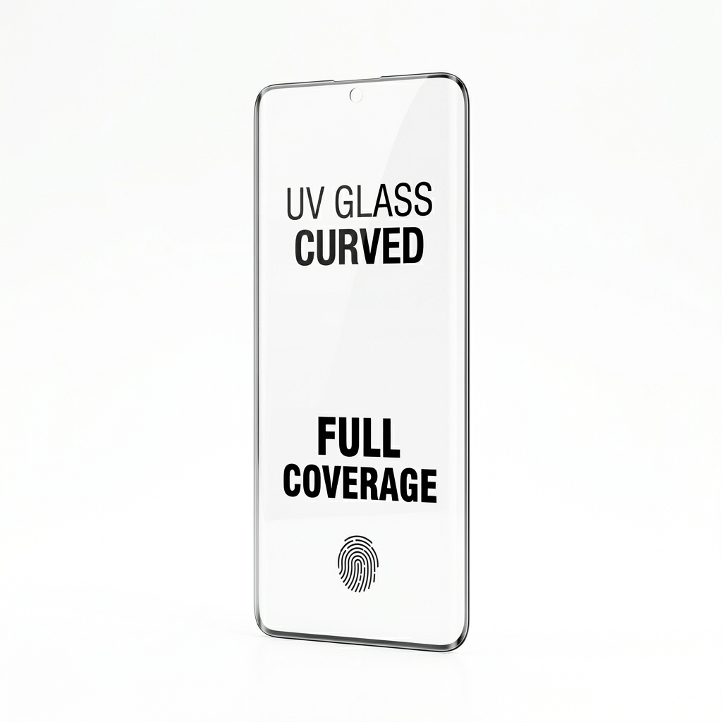UV Tempered Glass Screen Protector | Full Coverage & Scratch Resistant