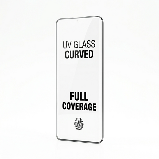 UV Tempered Glass Screen Protector | Full Coverage & Scratch Resistant