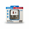 PD+QC3.0 WALL CHARGER SUPERFAST CHARGER, 30W 3A