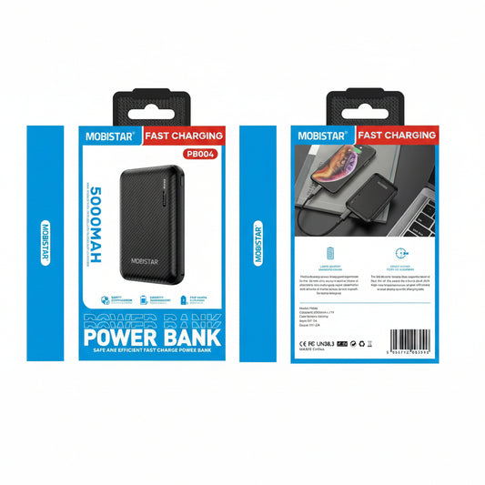 5000mAh Power Bank – Compact Portable Fast Charging Battery Pack