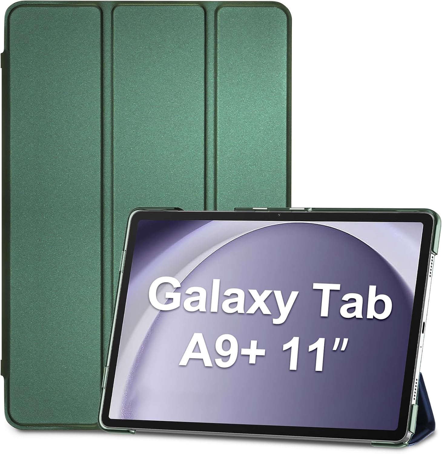 Samsung Galaxy Tab Smart Case – Stand Flip Cover (Emerald)