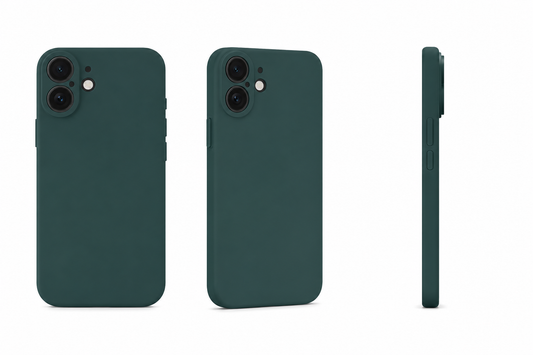 Silicone Case for iPhone  Shockproof Slim  Emerald
