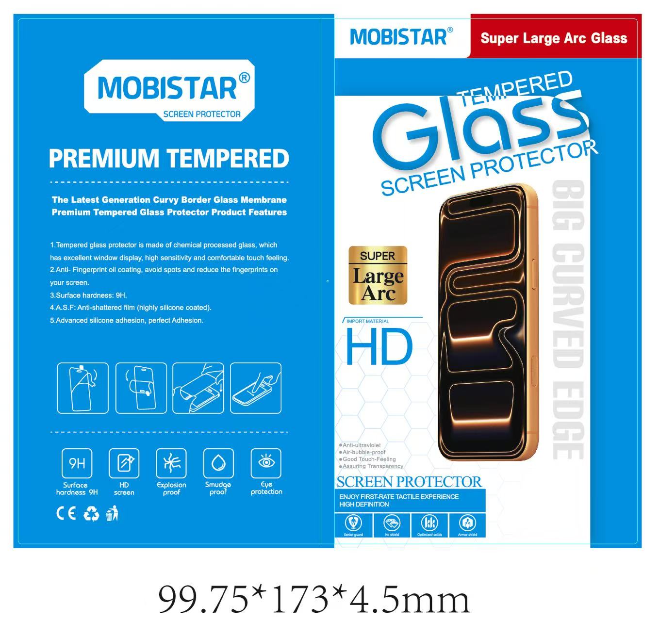 iPhone 14 Pro Tempered Glass Screen Protector – 2 Pack HD Anti Scratch (Wholesale)
