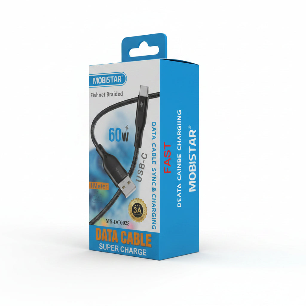 USB-C Data Cable – Fast Charging & High-Speed Sync Cable