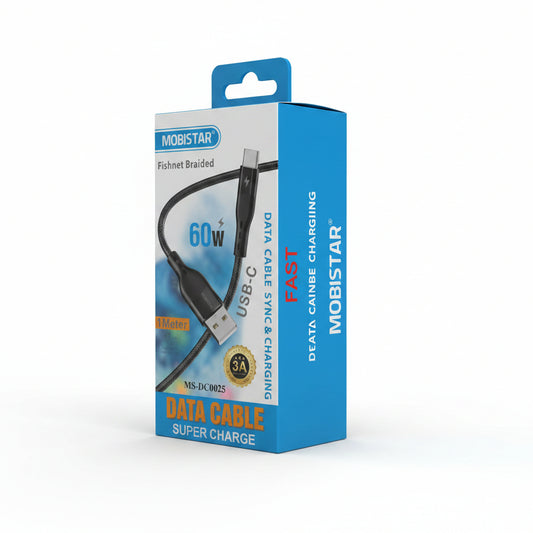 USB-C Data Cable – Fast Charging & High-Speed Sync Cable