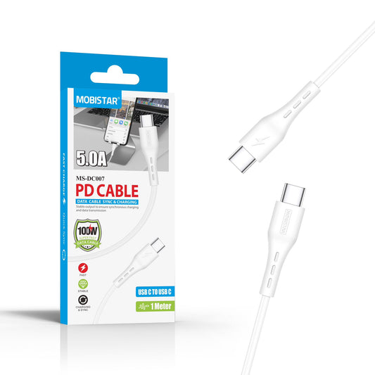 USB-C to USB-C Fast Charging Cable – High-Speed Data & Power Transfer