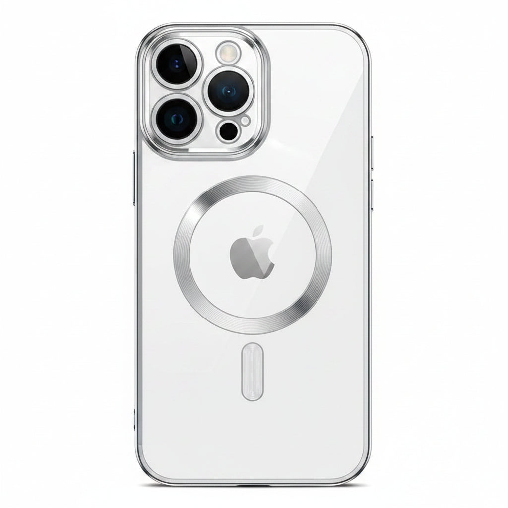 Chrome MagSafe Case | Metallic Finish, Slim & Shockproof Cover