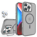 Grey Camera Stand Case for iPhone
