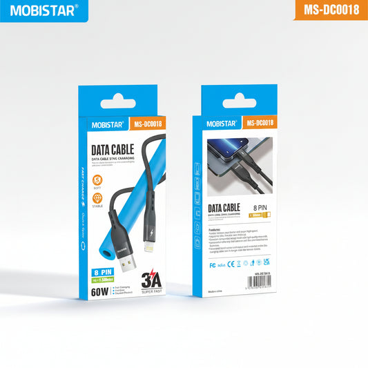 8-Pin Data Cable – Fast Charging & High-Speed Sync Cable