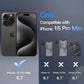 Tempered Glass Screen Protector For iPhone 13 Pro Wholesale Rate 2pc