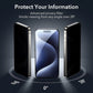2 Pack Privacy Tempered Glass Screen Protector For iPhone 15 Wholesale