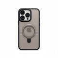 Black Kickstand Case with Lens Protection | Shockproof Phone Cover