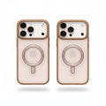 Gold Kickstand Case with Lens Protection | Shockproof Phone Cover