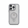 Grey Kickstand Case with Lens Protection | Shockproof Phone Cover